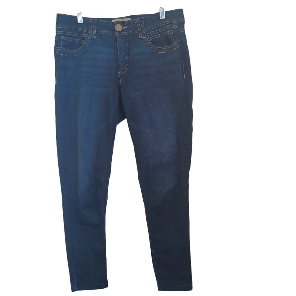 Democracy‎ Jeans Signature Ab Solution Womens Blue Denim Style B1304XXBX Size 10